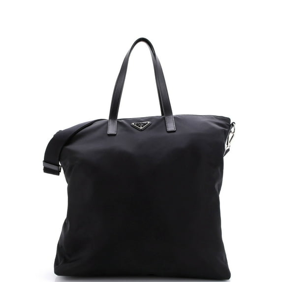 Pre-Owned Vela Zip Top Convertible Tote Tessuto Large By Rebag