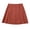 Red, variant on Women Y2k Pleated Mini Skirt - Belted A-Line Stretchy Micro Skirt for Casual Club Pink,2XL