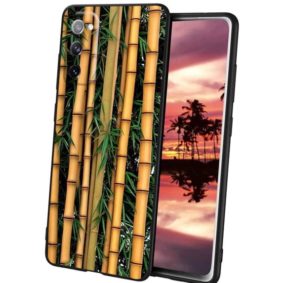 Bamboo-Tree-44 Phone Case, Degined for Samsung Galaxy S20 Case Men Women, Flexible Silicone Shockproof Case for Samsung Galaxy S20