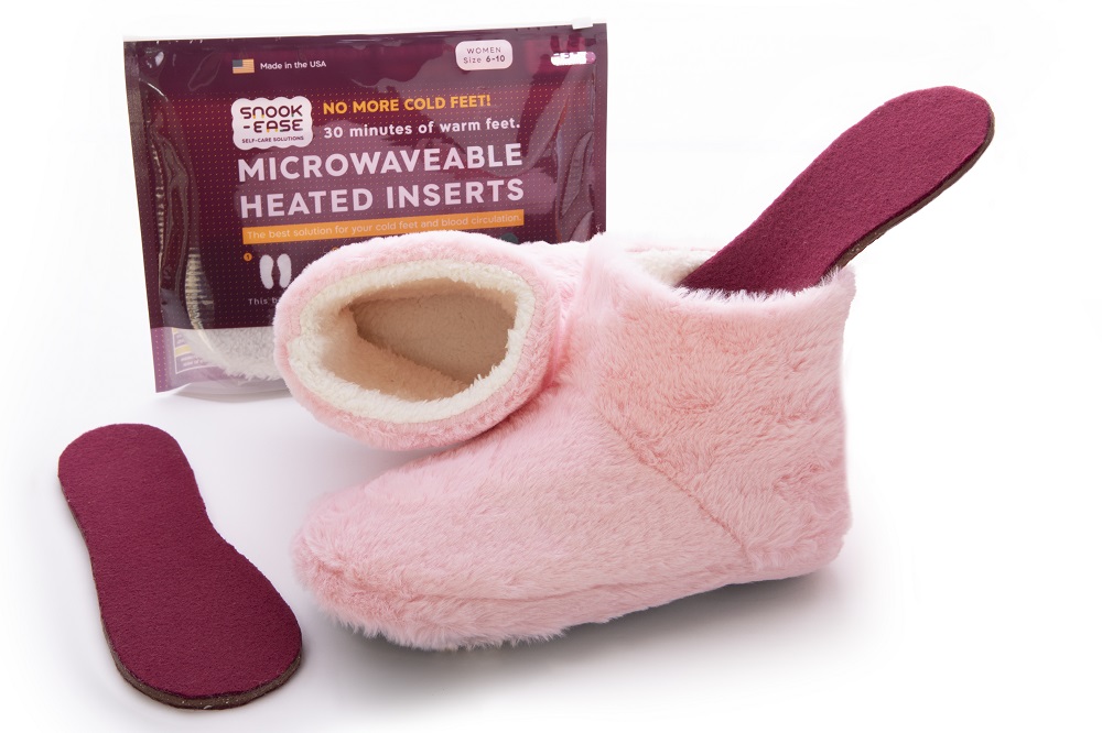 Booties for Women with Heated Inserts for Pain Relief Cold and Sore