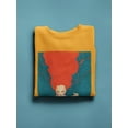 thumbnail image 3 of Pastell A Woman Of Nature Sweatshirt Women's -Hulya Ozdemir Designs, Female Small, 3 of 4