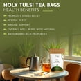 thumbnail image 5 of Holy Basil, Tulsi Tea Bags | 100% Natural Ingredients, Caffeine-Free Herbal Blend in Pyramid Tea Bags | Eco-Conscious Design for Pure Flavor and Sustainable Enjoyment, 9 OZ (Pack of 100), 5 of 7