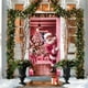 thumbnail image 5 of Adornos navideños, adornos navideños, regalos navideños, cubierta de puerta navideña, cortina de puerta de reno de Papá Noel, decoración festiva para fiestas, decoración de cubierta de puerta colgante, 5 of 6