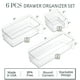 thumbnail image 2 of Set organizador de cajones Stori SimpleSort, 6 unidades, para baño, 2 of 8