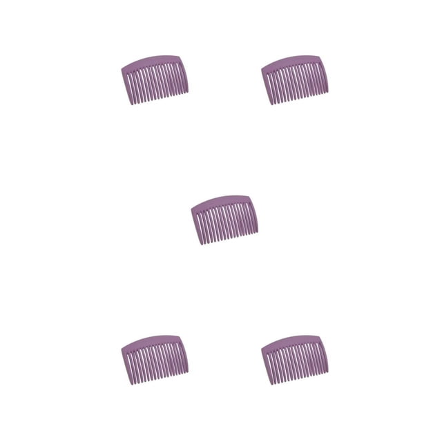 Qarigey 10 peines torcidos para el cabello, peine tenedor de plástico nupcial de puntiagudos clásicos, herramientas hechas a mano, tocados Type2 NO2