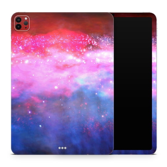 DesignSkinz Vivid Pink and Blue Space Full-Body Skin Decal Wrap Cover for iPad (A1219/A1337)