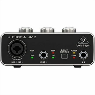 BOMGE mini 2 Channel USB Audio Interface for Recording, Streaming