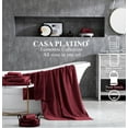 thumbnail image 2 of Casa Platino 24 Piece Towel Sets for Bathroom - Quick Dry Bath Towels, Includes Bath Sheets, Hand Towels, Washcloths - Biking Red, 2 of 7