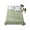 Grass Green, variant on Vintage Cream Flat Sheets Only Queen Size, Soft Breathable Bed Top Sheets for Mattress, Farmhouse Retro Beige Solid Color Luxury Bedding Flat Sheets for Home Hotel Bedroom Bed Protection