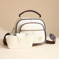 thumbnail image 2 of ibiyuan Cute Tote Bags For Women Classic Multi Compartment Shoulder Crossbody Bag for Women, Adjustable Wide Strap Hands-Free Daily Carryall Birthday Gift For Women, 2 of 9