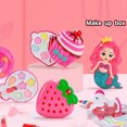 thumbnail image 5 of Juguetes de maquillaje de princesa de simulación para niñas, casa de juegos, cosméticos para niños, lápiz labial, sombra de ojos, juego de cosplay para fiestas infantiles, 5 of 5