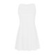 thumbnail image 5 of Vestido de Verano de Manga Corta para las Mujeres Mini Cuello Redondo Sólido, Moda Casual Poliéster de Fiesta, 5 of 7