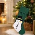 thumbnail image 3 of Christmas Stockings, Classic Holiday Xmas Stocking with Hanging Loop, Gift Bag for Fireplace Mantel, Tree and Family Holiday Decor, 3 of 5