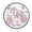 Pastel Colors Unicorn, variant on 36.2 Inch Round Floor Mat Pastel Colors Unicorn Carpet Decor Rug for Living Room Bedroom
