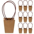 thumbnail image 6 of Masteelf  10 Pcs Bouquet Wrapping Bags for Flowers Bouquets Brown Paper Coffee, 6 of 8