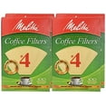 thumbnail image 4 of Melitta Cone Coffee Filters, Natural Brown #4, 100 Count (Pack Of 6), 4 of 4