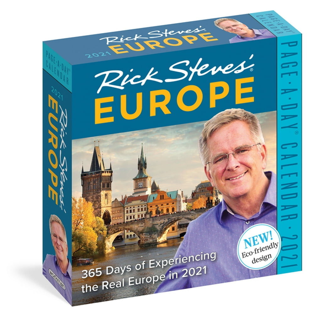 Rick Steves' Europe Page-A-Day Calendar 2021 - Walmart.com - Walmart.com
