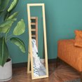 thumbnail image 2 of HOMCOM Full Length Mirror, Farmhouse Wall Mirror, Hanging & Freestanding, 2 of 10