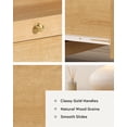 thumbnail image 3 of Joyyskill Nightstand with Storage, Modern Farmhouse End Table with Drawer Wide Bedside Table for Bedroom, Natural Oak, 3 of 6