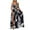 Black, variant on Women's Summer Dresses Bohemian Maxi Dresses Sleeveless Tank Dress V Neck Sexy Hawaii Tropical Print Beach Dresses Flowy Split Loose Sundress Dresses for Women 2025
