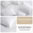 thumbnail image 2 of Amalthea 7 Piece Comforter Set, King, White, 2 of 4