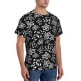 thumbnail image 2 of Bixox Men's Snake Printed Short Sleeve Skinny Athletic T-Shirt, 2 of 6