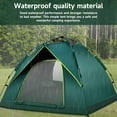 thumbnail image 6 of SAN LIKE Camping Tent 3/4 Person Tents for Family Camp Tent Waterproof Outdoor for Backpacking Hiking Easy Setup with Storage Bag,8 Ground ding,4 Windproof Rope(Green with Doors No Windows), 6 of 7