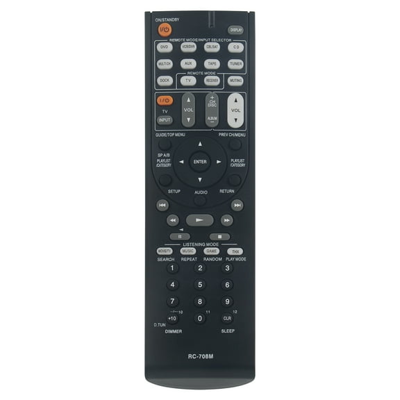 New RC-708M Replace remote control fit for ONKYO Receiver HT-S9100THX SKW-960 SKB-960 HTS9100THX-B SKF-960F SKM-960S SKC-960C HT-R960