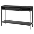 thumbnail image 5 of Henn&Hart 45" Blackened Bronze/Black Grain Console Table, 5 of 5