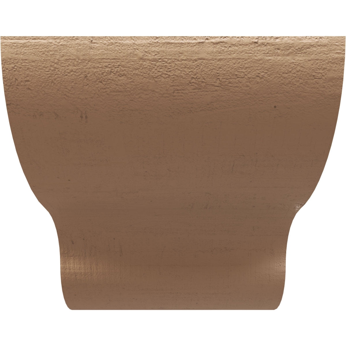 8"W x 16"D x 8"H Wide Greensboro Rough Cedar Woodgrain TimberThane Corbel, Primed Tan
