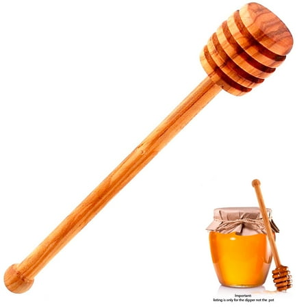 - Eddingtons Italian Olive Wood Honey Dipper 6