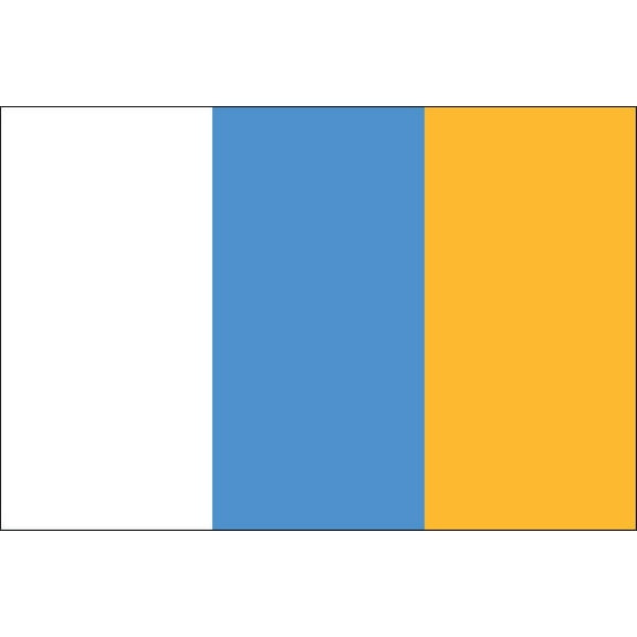 Canary Islands 2' x 3' Indoor Polyester Flag