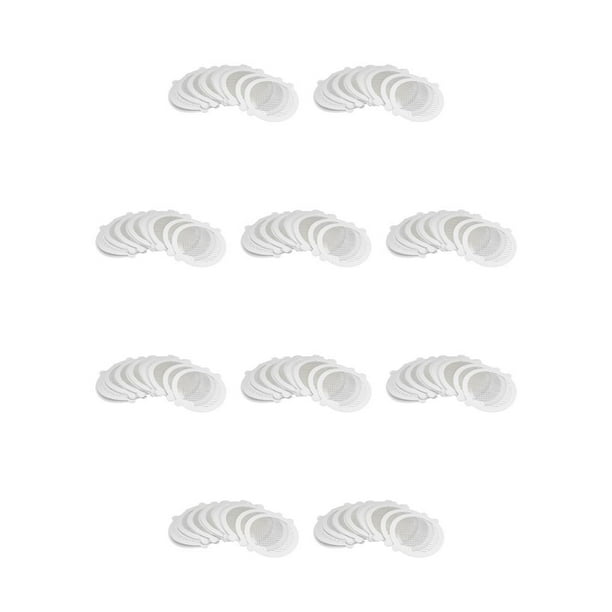 Monstrate Desagüe de ducha fácil de limpiar y elegante, recogedor de pelo, desagüe de suelo desechable, accesorios de baño, colador de Juego 2: 30 piezas. 10piezas