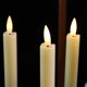 thumbnail image 3 of 6pcs Christmas Valentine's Day wedding wave mouth remote control long pole electronic candle light, 3 of 5