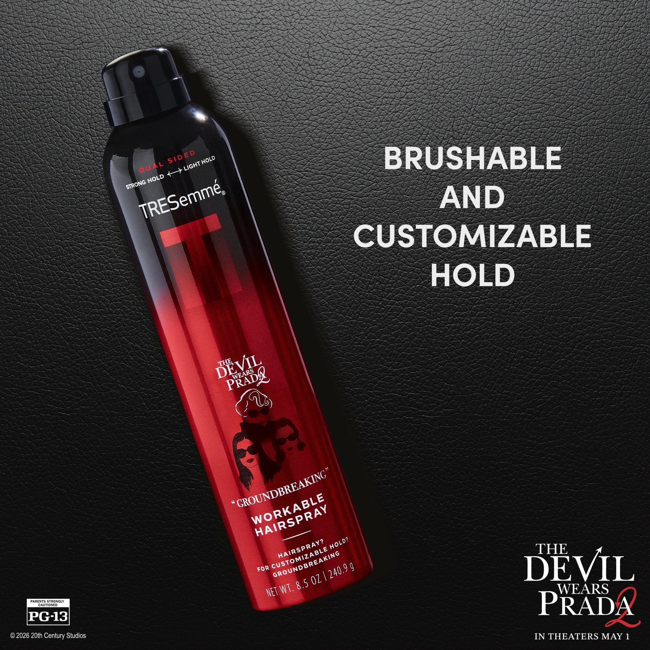 TRESemmé Groundbreaking Workable Hairspray, A-List Collection The Devil Wears Prada 2 Limited Edition Spray A-LIST Collection, 8.5 Oz