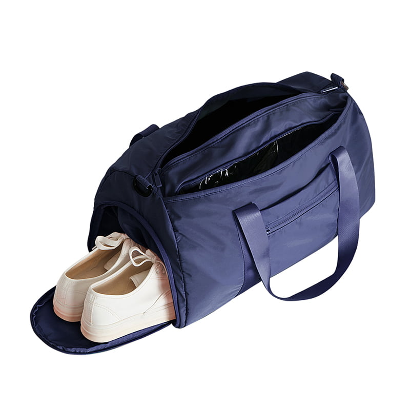 Details about   Women Gym Sport Bag Fitness Travel Waterproof Shoulder Handbag Shoe Compartment 