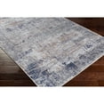 thumbnail image 7 of Livabliss Washable Rugs for Living Room, 5x7 Tahmis Traditional Dark Blue Area Rug, Bedroom Dining Room Home Decor Stain Resistant Carpet (5'3" x 7'3"), 7 of 7