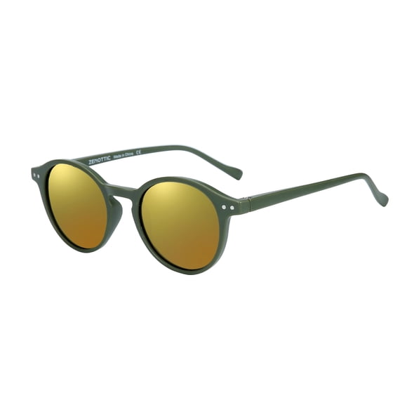 ZENOTTIC Polarized Round Sunglasses, Stylish Sunglasses for Men and Women Retro Classic, Multi-Style Selection