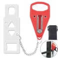 thumbnail image 1 of Cerradura de puerta portátil, cerradura de puerta de hotel de varios tamaños fuerte, cerradura de tope de puerta de viaje para seguridad adicional, seguridad de puerta antirrobo, 1 of 5