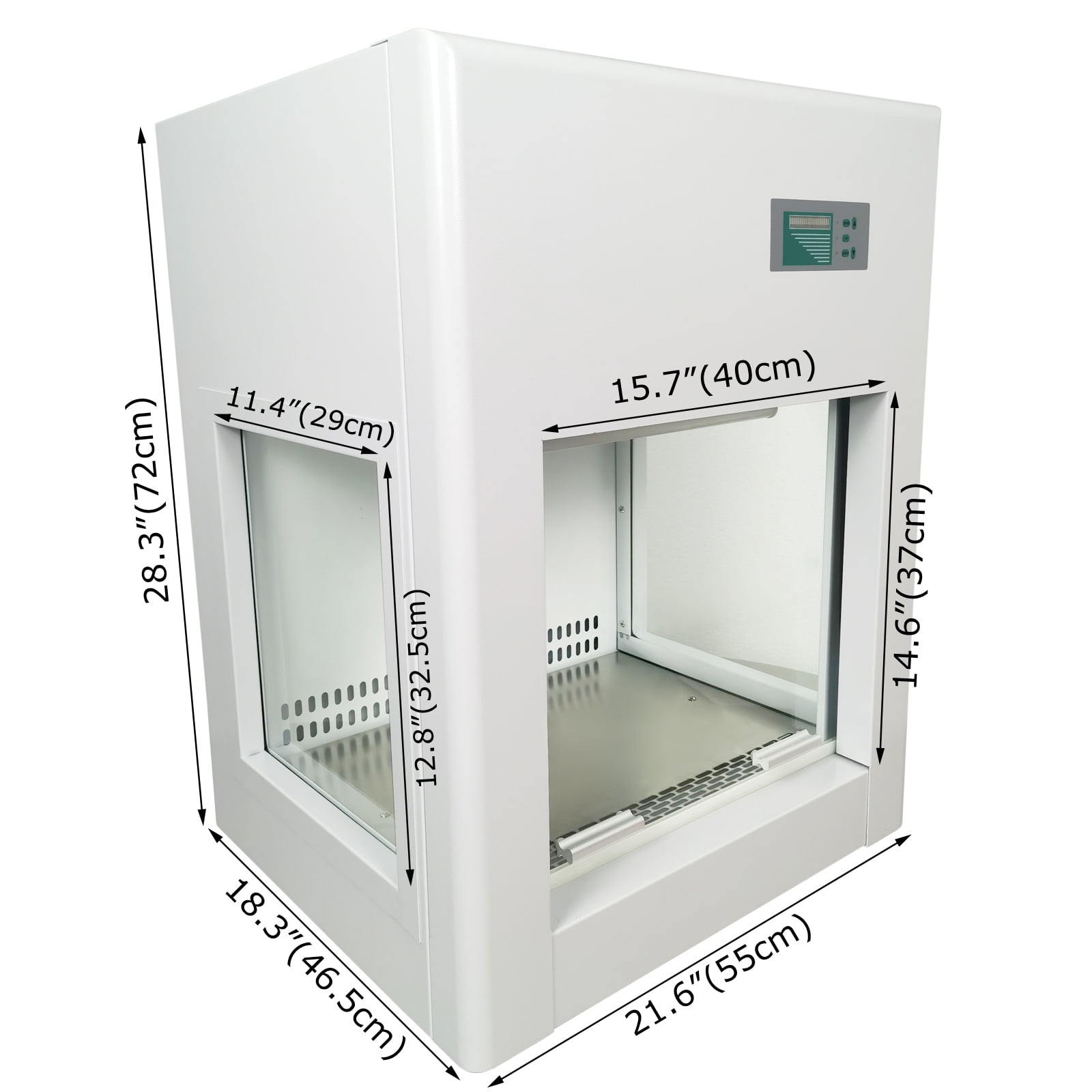 Laboratory Mini Laminar Air Flow Cabinet Fume Hood with HEPA Filter