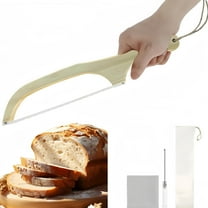 Breads Homemade Slicer Knife:Sourdough Bread Knife,Sharp Saw Teeth for Easy Cutting,15.7 In Sourdough Bread Slicer,Includes Screwdriver,Knife Cloth,Storage Bag