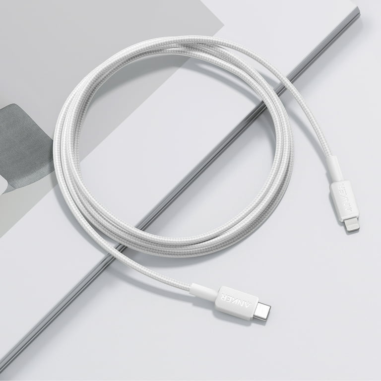 Anker 322 USB-C to Lightning Connector  Cable - 6ft Braided