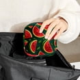 thumbnail image 6 of Watermelon Women's Period Storage Bag with Velvet Fabric, Sponge Padding, and Oxford Cloth Material - 4.7x6.6x6.6 in - for Organizing Your Sanitary Pads, 6 of 6