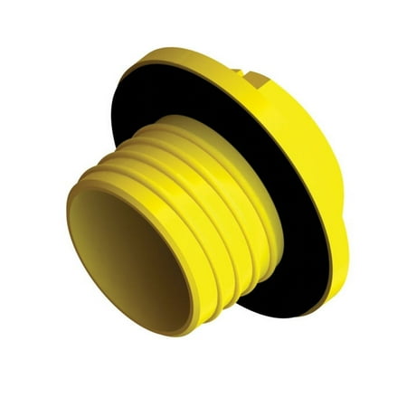 

Wide Flange SAE Threaded Plugs With Washer - Bag of 100 Nylon Plastic Threaded Protective Plugs