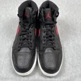 thumbnail image 1 of A i r-Jor-dan 1 Retro Rare Bred Shoes Mens 15 Black Red 332550-012 N I-K-E Basketball, 1 of 6