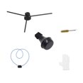 thumbnail image 1 of LHCER Portable Trumpet Stand, Trumpet Tripod Stand, Foldable For Easy Carrying And Storing, 1 of 8