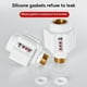 thumbnail image 2 of 8 Piezas [Dientes de Aluminio de Color Cobre] Calentador de Agua Eléctrico de Pared Anti-Eléctrico Accesorios para Calentadores de Agua Domésticos Rojo, 2 of 5
