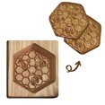 thumbnail image 1 of Letras recortadas para hornear galletas para adultos, galletas de niña, frutas y sándwiches para niños, cortador de galletas, tallado de galletas, artesanías de madera, herramienta para decorar y, 1 of 4