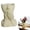 Beige, variant on Abstract Face Vase, Unique Human Form Figurine for Home Office Decor, PVC Material, 7.3 Inch Tall