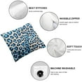 thumbnail image 4 of BANET Pillowcase for Hair and Skin King Size Leopard Print Pillow Cases with Zipper Soft Breathable Smooth Cooling Pillow Covers for Sleeping 12x12in, 4 of 5
